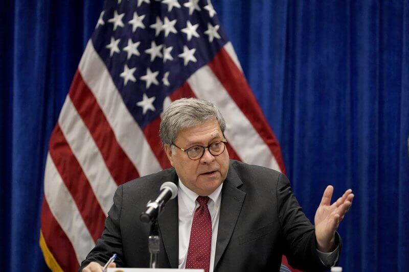 Barr: No Evidence of Fraud That’d Change Election Outcome