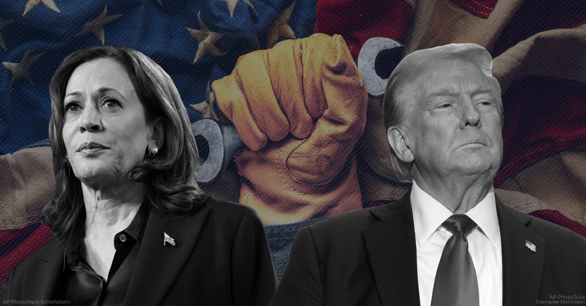 Harris wants to give workers more rights and expand opportunities for non-college educated workers. Trump’s plans could cost jobs. Harris wants to give workers more rights and expand opportunities for non-college educated workers. Trump’s plans could cost jobs.